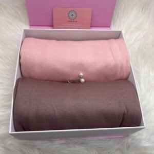 Set of 2 High Quality Jersey Hijabs 100% Cotton (Mix 3)