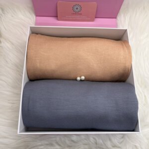 Set of 2 High Quality Jersey Hijabs 100% Cotton (Mix 4)