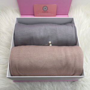 Set of 2 High Quality Jersey Hijabs 100% Cotton (Mix 5)